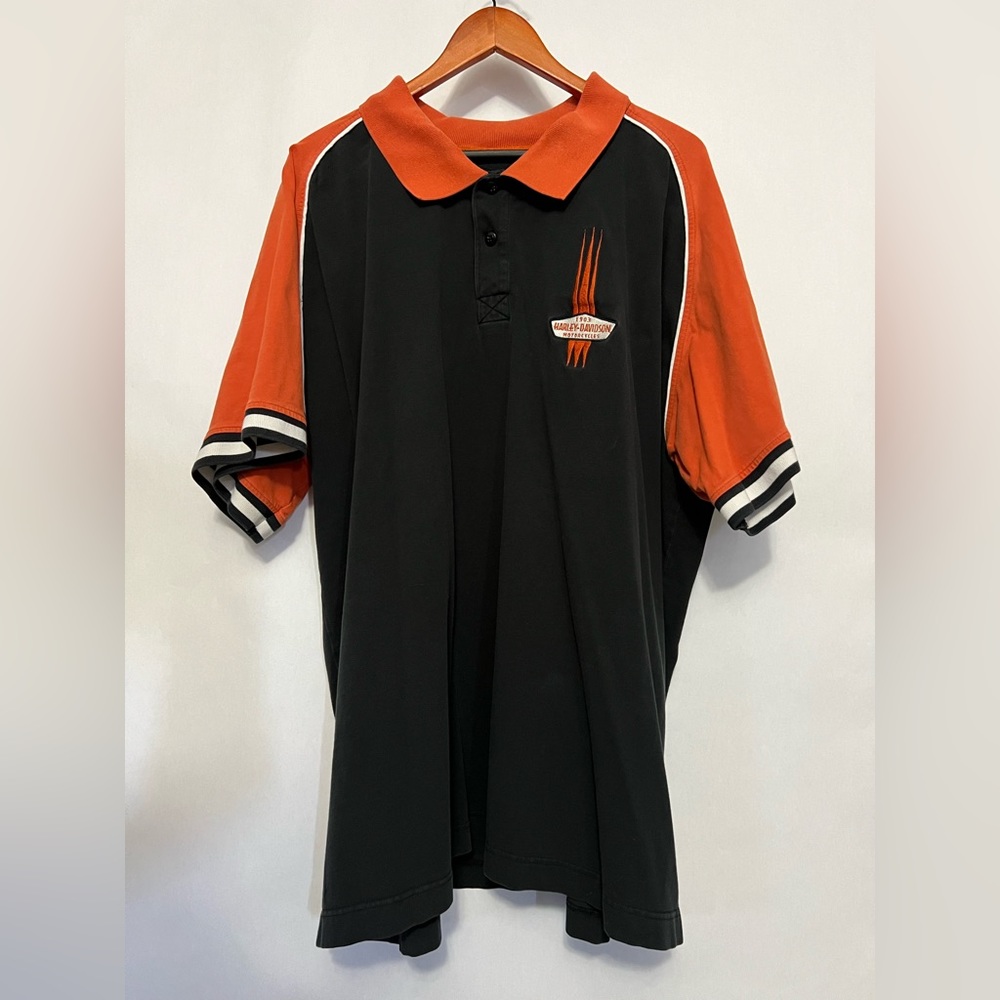 SOLD: Harley Davidson Polo Men’s (Size: 3XL) - Vintage “1903” Embroidered Logo